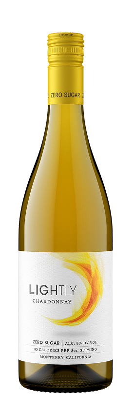 Lightly Wines Chardonnay wine bottle